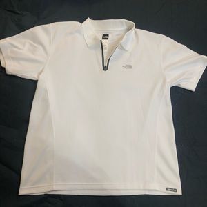 The north face men’s zip vaporwick shirt Large